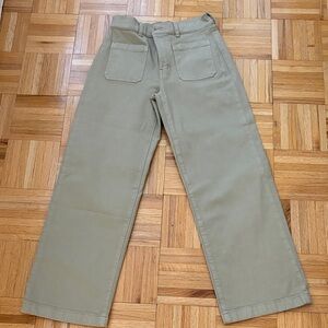 Madewell Emmett Wide Leg Pants Size 25P Petite